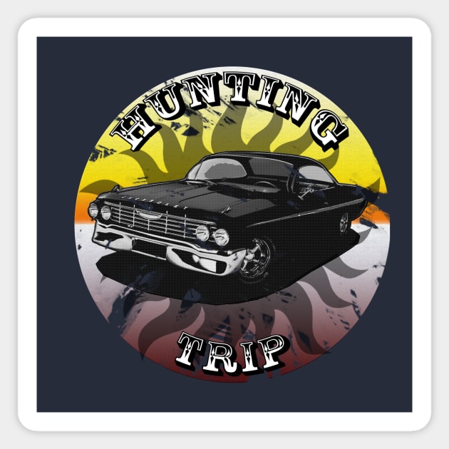 Supernatural Sticker by TeeGrayWolf